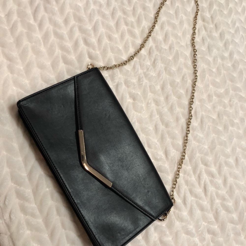 Black Aldo Clutch. OPEN TO REASONABLE OFFERS!